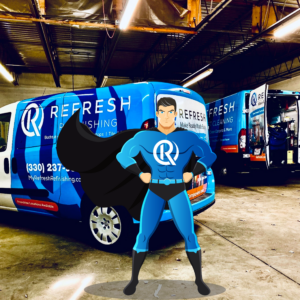 Refreshman with Refresh Carpet Cleaning Vans
